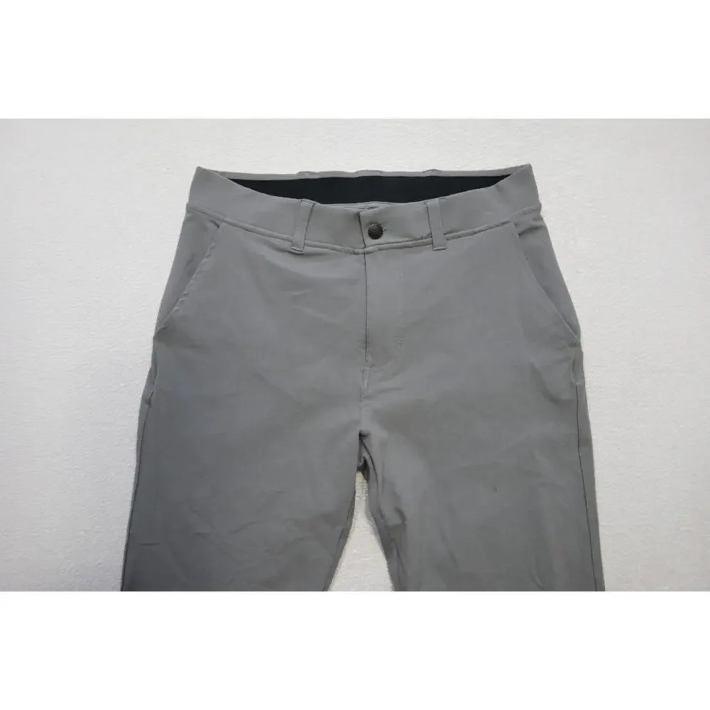 Hylete Athletic Golf Pants Wicking Performance Gray Flat Mens‎ Size 30 x 30 NWT